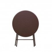 프리미엄 브로몰딩 테이블 원형 800 야외 캠핑 매대 가판대  플리마켓 행사용