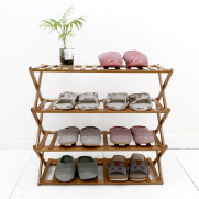 밴프 접이식70원목선반 4단