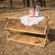 밴프 와이드70 우드쉘프 3단