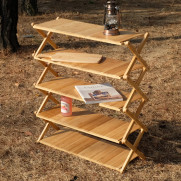 밴프 와이드70 우드쉘프 5단