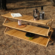 밴프 와이드100 우드쉘프 3단