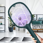 에파스 충전식 전기 모기채 그린